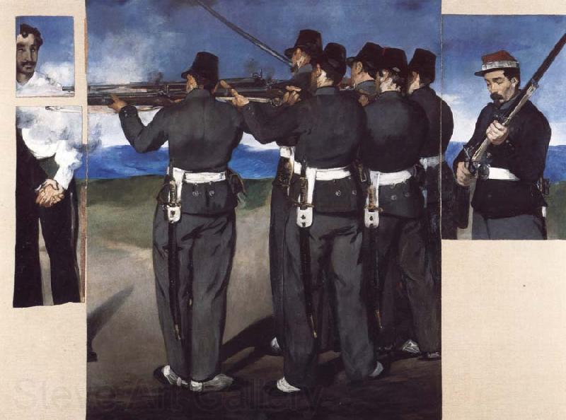 Edouard Manet The Execution of Maximilian Germany oil painting art